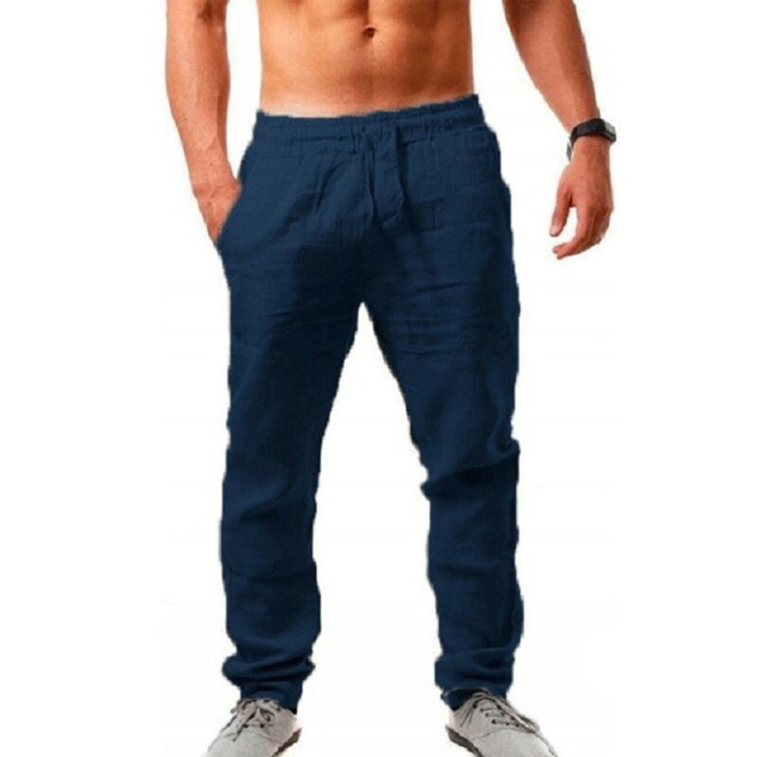 Pantalon d'été en lin pour hommes par Drake