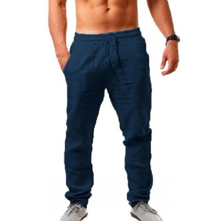 Pantalon d'été en lin pour hommes par Drake