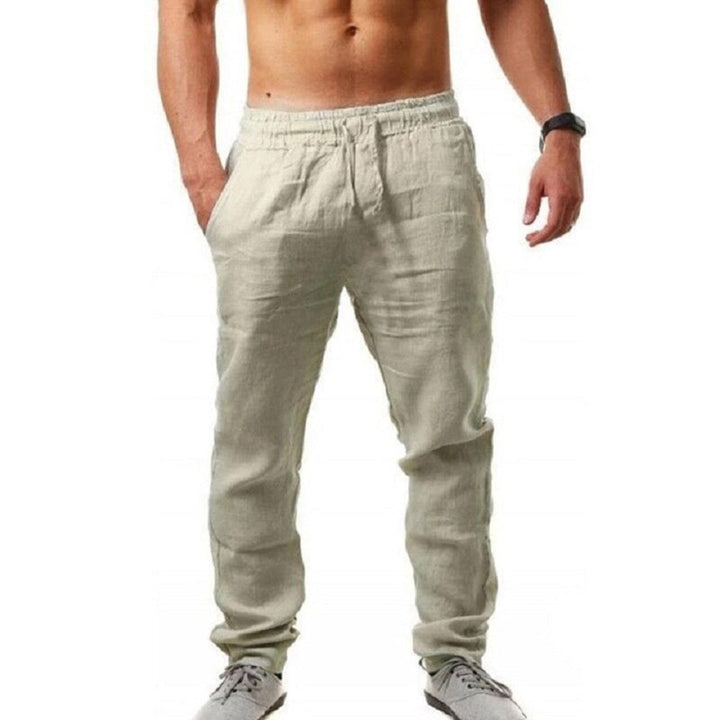 Pantalon d'été en lin pour hommes par Drake