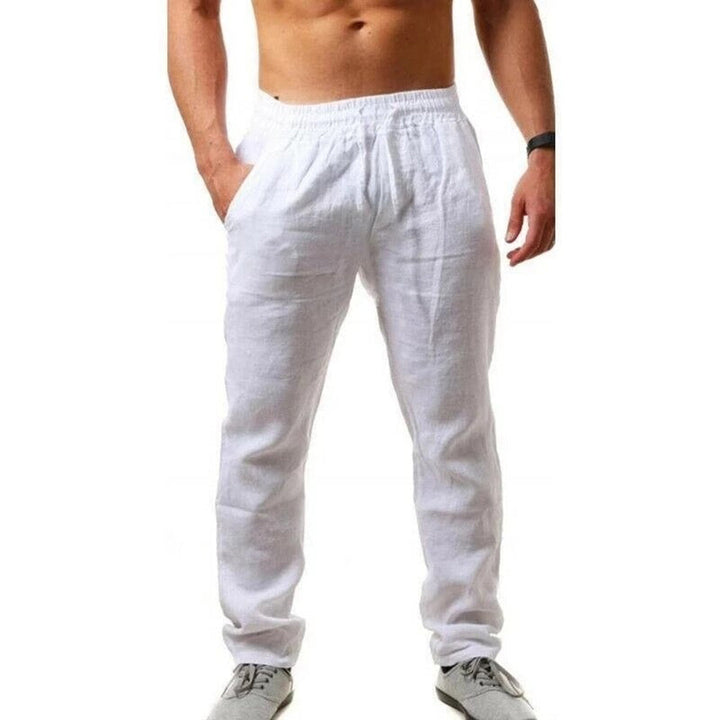 Pantalon d'été en lin pour hommes par Drake