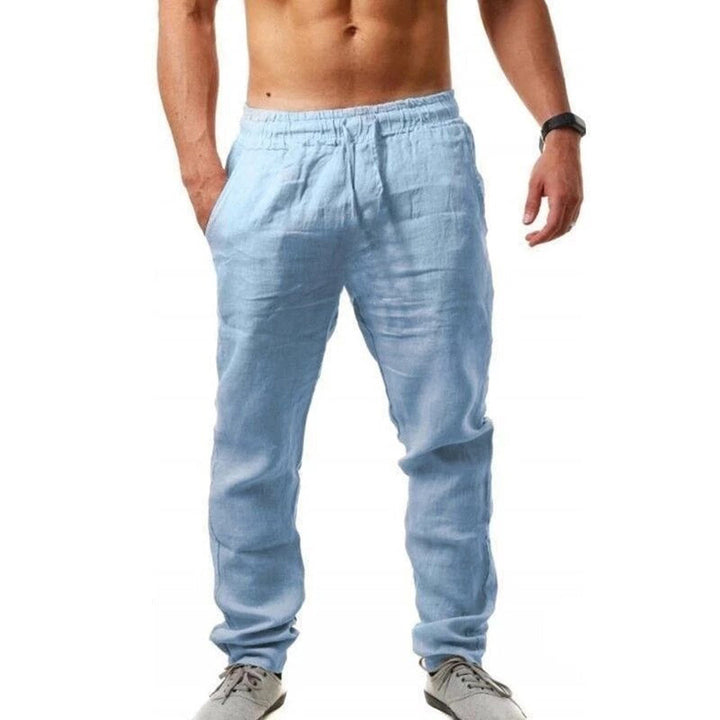 Pantalon d'été en lin pour hommes par Drake