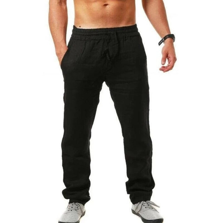 Pantalon d'été en lin pour hommes par Drake