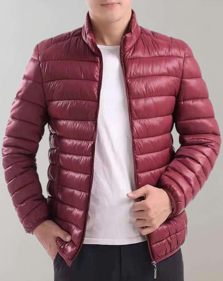 Elégante doudoune à col montant pour hommes - Christian Collection