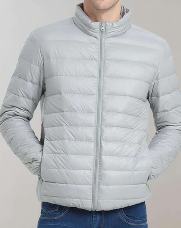 Elégante doudoune à col montant pour hommes - Christian Collection