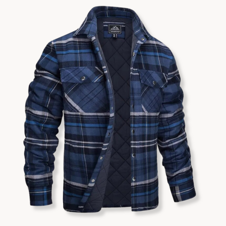 Bennett - Veste en flanelle tendance et confortable pour un hiver chaud