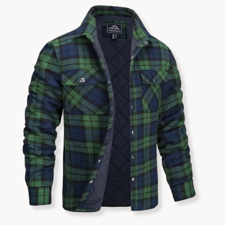 Bennett - Veste en flanelle tendance et confortable pour un hiver chaud