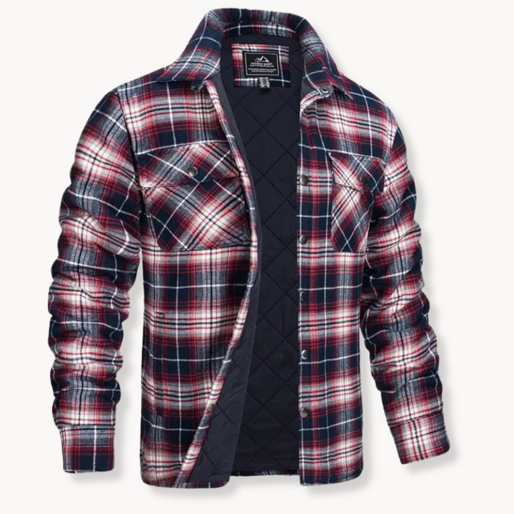 Bennett - Veste en flanelle tendance et confortable pour un hiver chaud