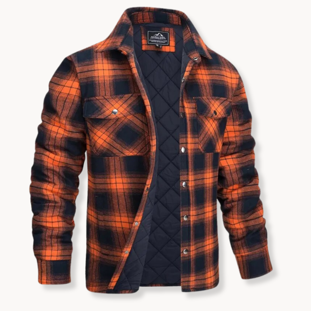 Bennett - Veste en flanelle tendance et confortable pour un hiver chaud