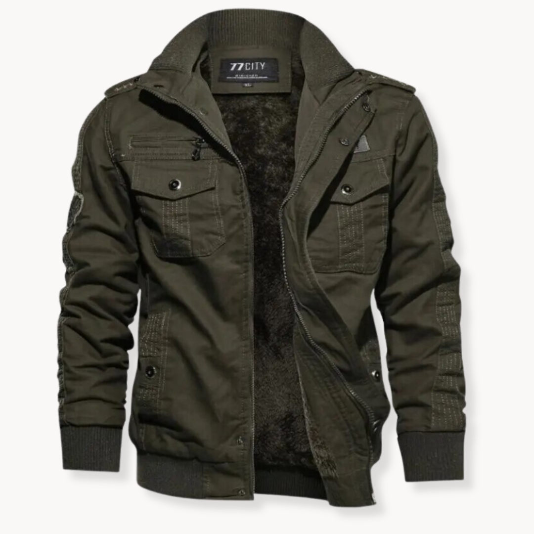 Brynson - Veste cargo stylisée en coton pour les esprits aventureux