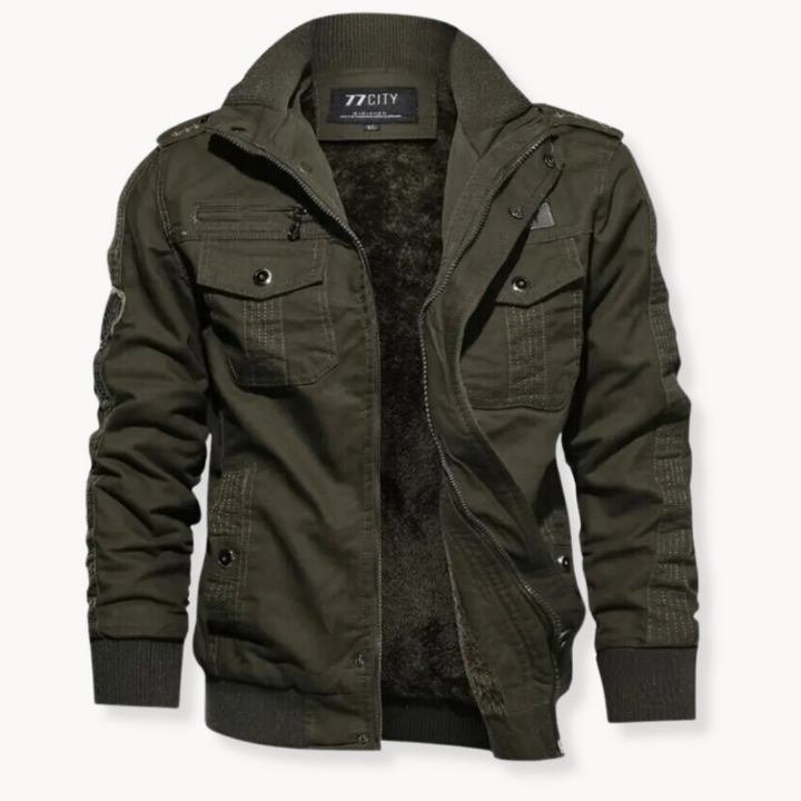 Brynson - Veste cargo stylisée en coton pour les esprits aventureux
