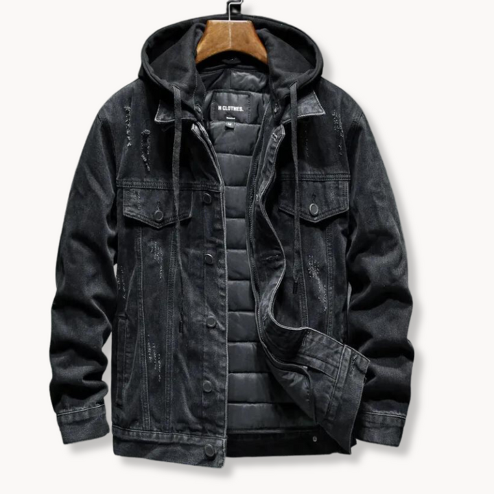 Derek | Veste en jean doublée de luxe pour un confort optimal