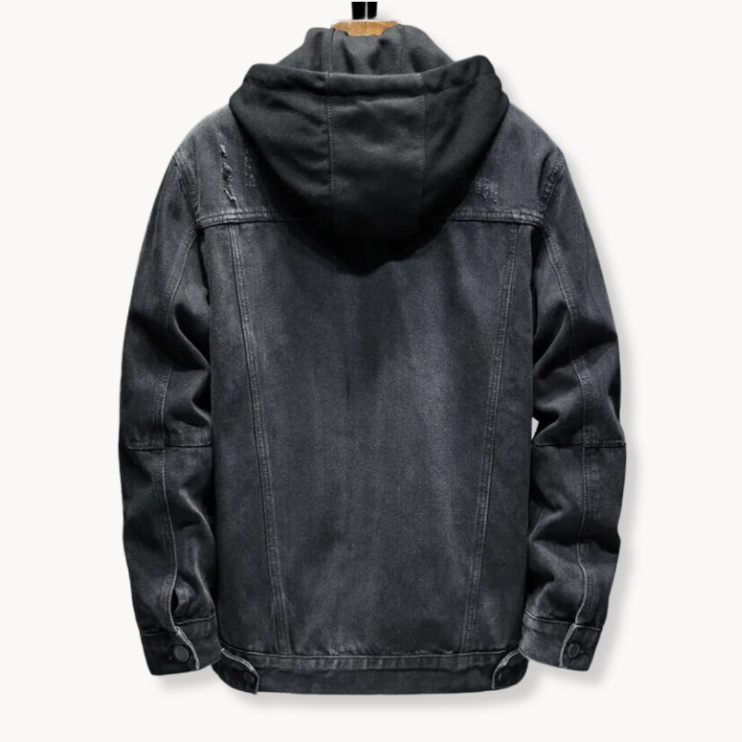 Derek | Veste en jean doublée de luxe pour un confort optimal
