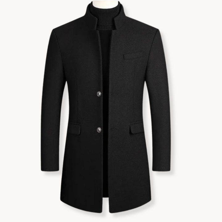 Choisi : Manteau de luxe élégant en laine et cachemire pour un style exclusif