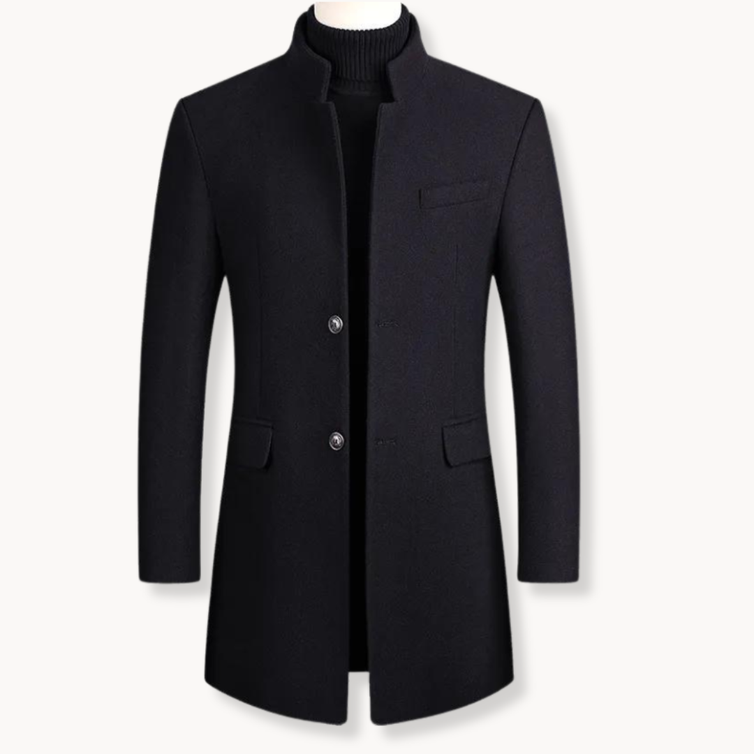 Choisi : Manteau de luxe élégant en laine et cachemire pour un style exclusif
