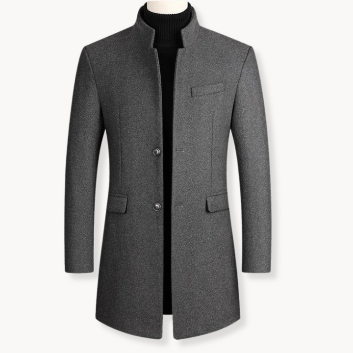 Choisi : Manteau de luxe élégant en laine et cachemire pour un style exclusif