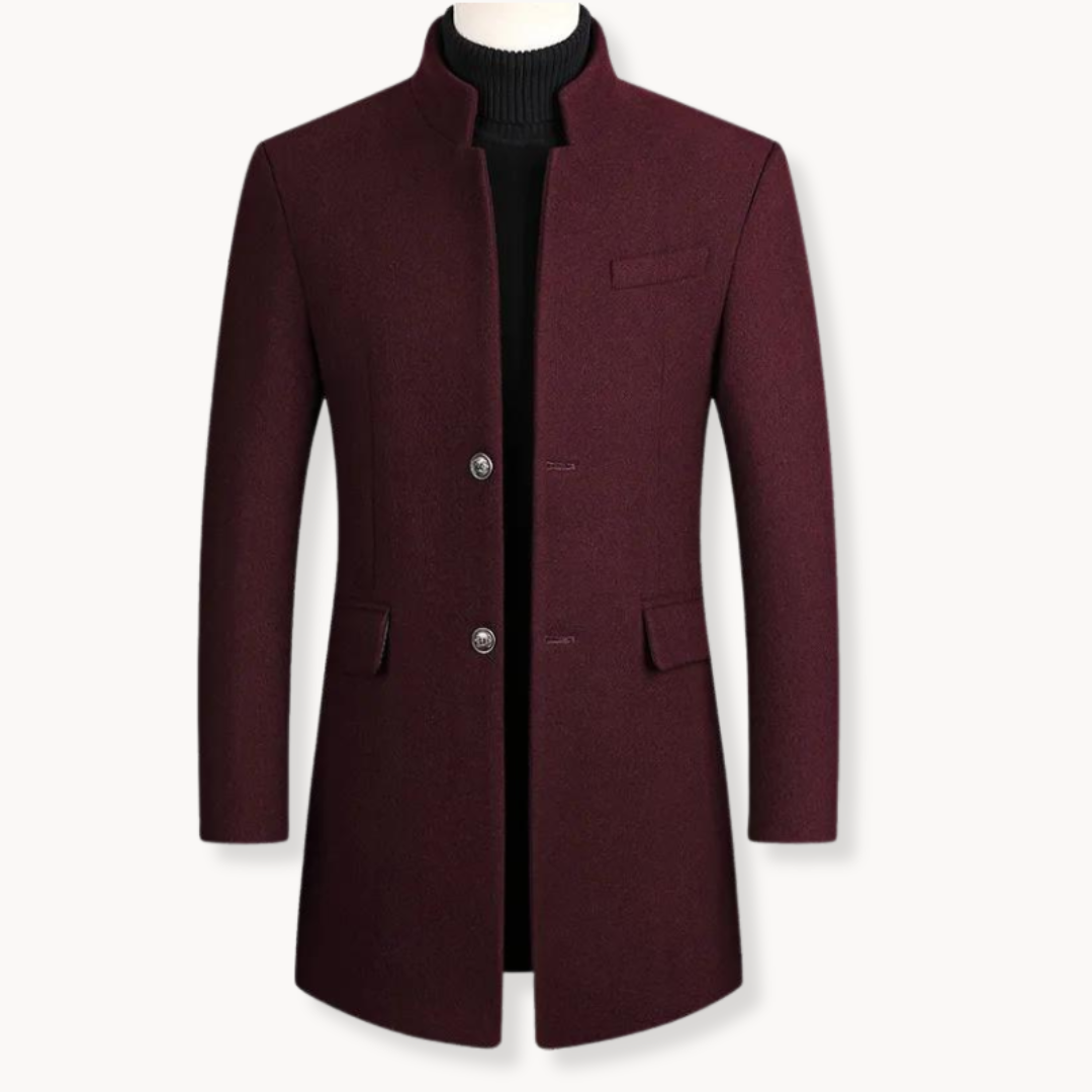 Choisi : Manteau de luxe élégant en laine et cachemire pour un style exclusif