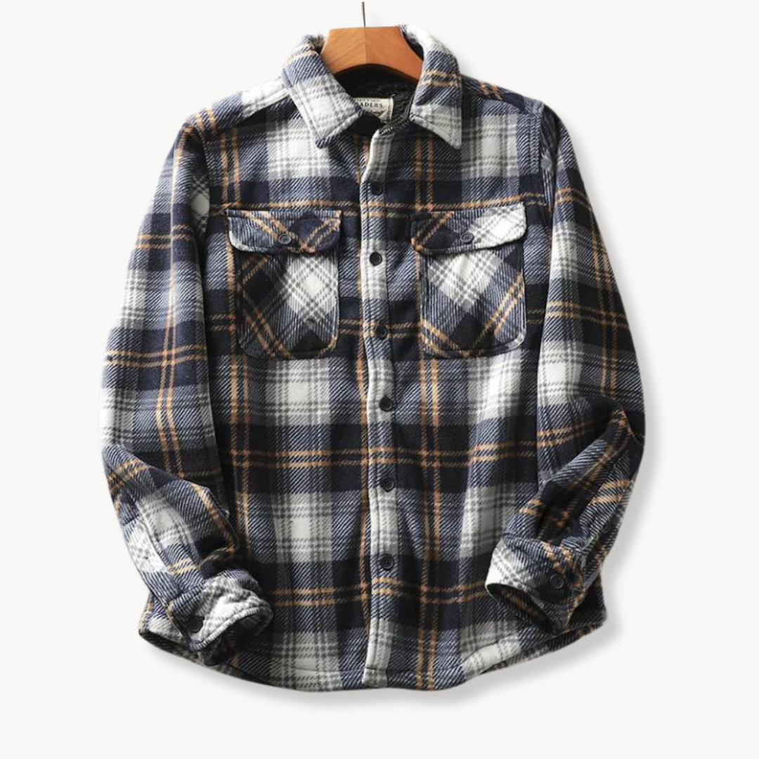 Ezekiel | Veste en flanelle de luxe avec doublure chaude