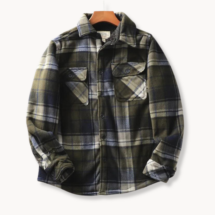 Ezekiel | Veste en flanelle de luxe avec doublure chaude