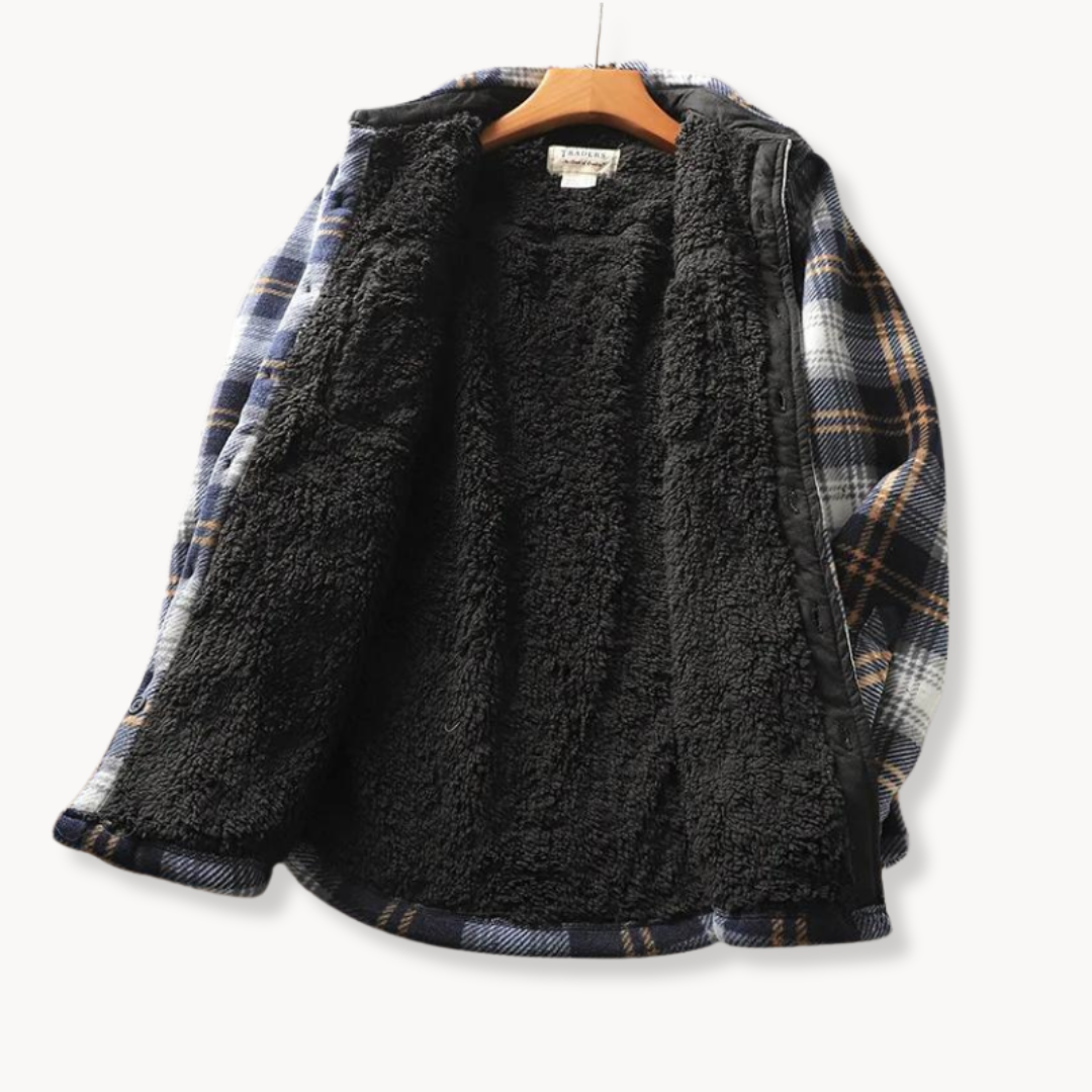 Ezekiel | Veste en flanelle de luxe avec doublure chaude