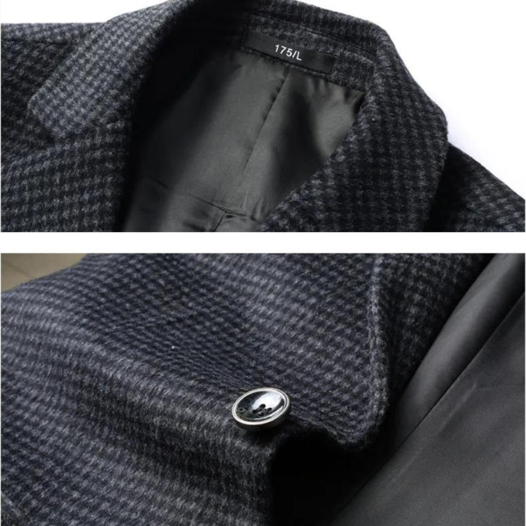 Izael | Blazer en laine de luxe à la finition élégante