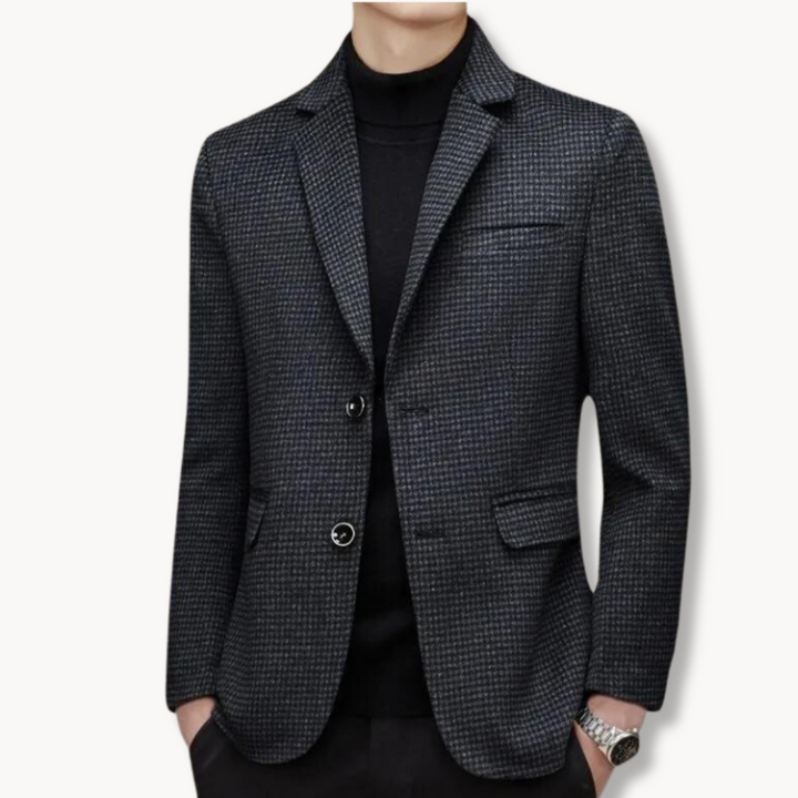 Izael | Blazer en laine de luxe à la finition élégante