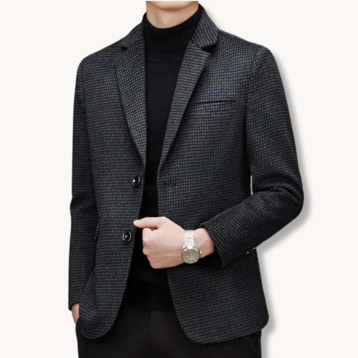 Izael | Blazer en laine de luxe à la finition élégante