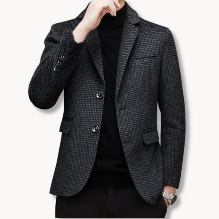 Izael | Blazer en laine de luxe à la finition élégante