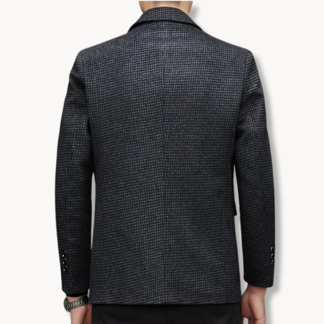 Izael | Blazer en laine de luxe à la finition élégante