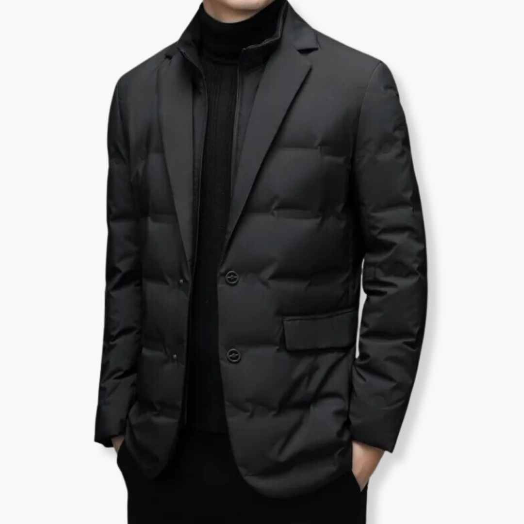 Octavius | Elegant Luxury Down Jacket with Blazer Style