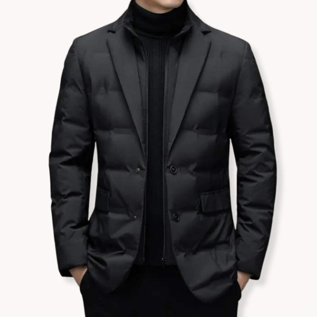 Octavius | Elegant Luxury Down Jacket with Blazer Style