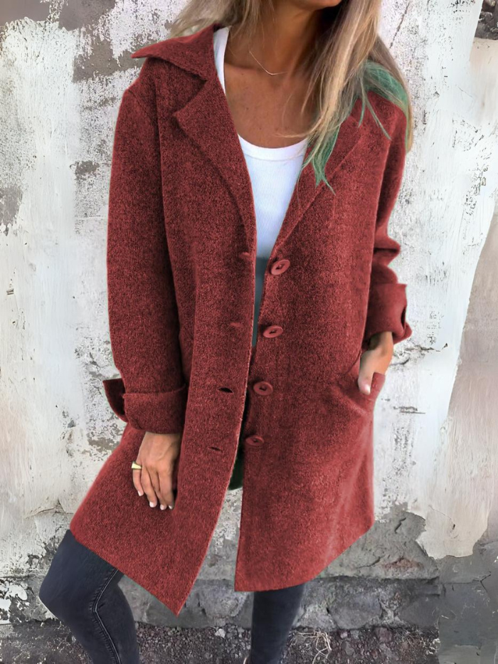 Jenny - Manteau long chic pour un look printanier frais