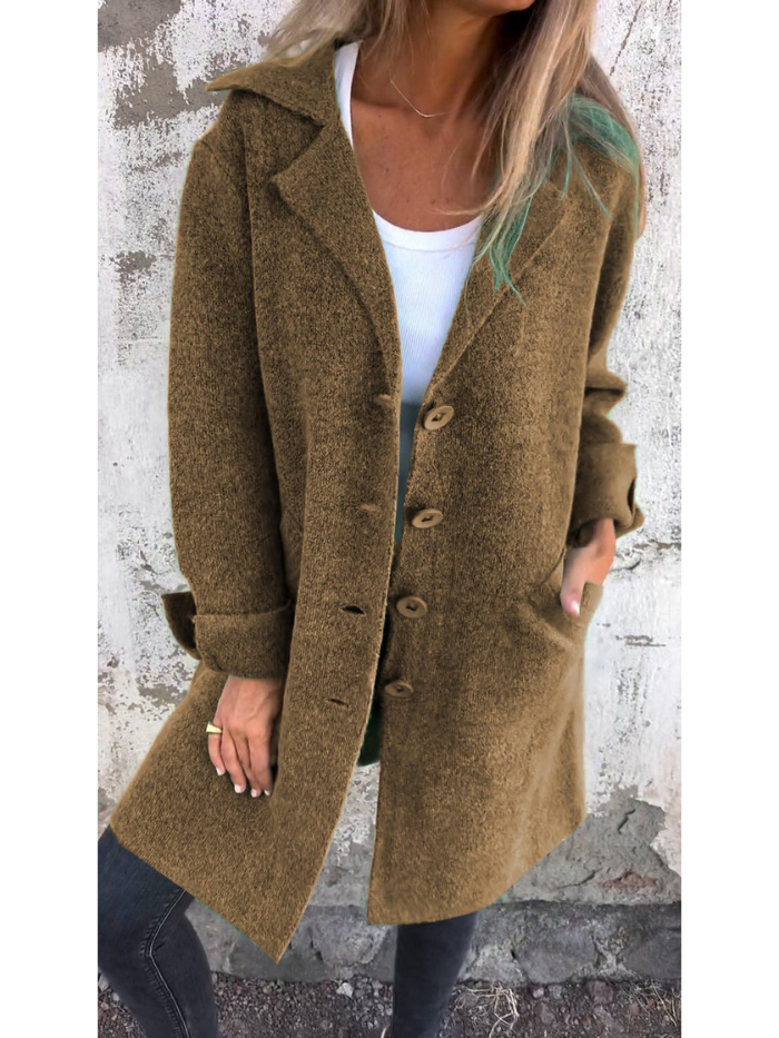 Jenny - Manteau long chic pour un look printanier frais