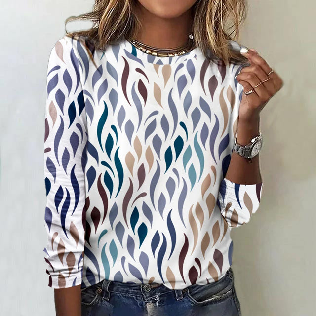 Gwendolyn - Elegant Three Quarter Sleeve Sweater for Women