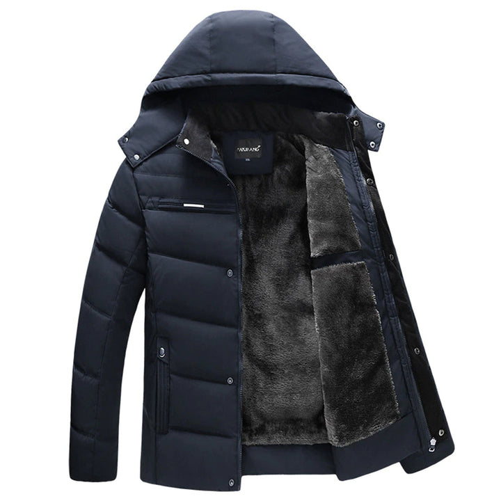 Natan | Manteau parka d'hiver pour homme avec capuche stylisée