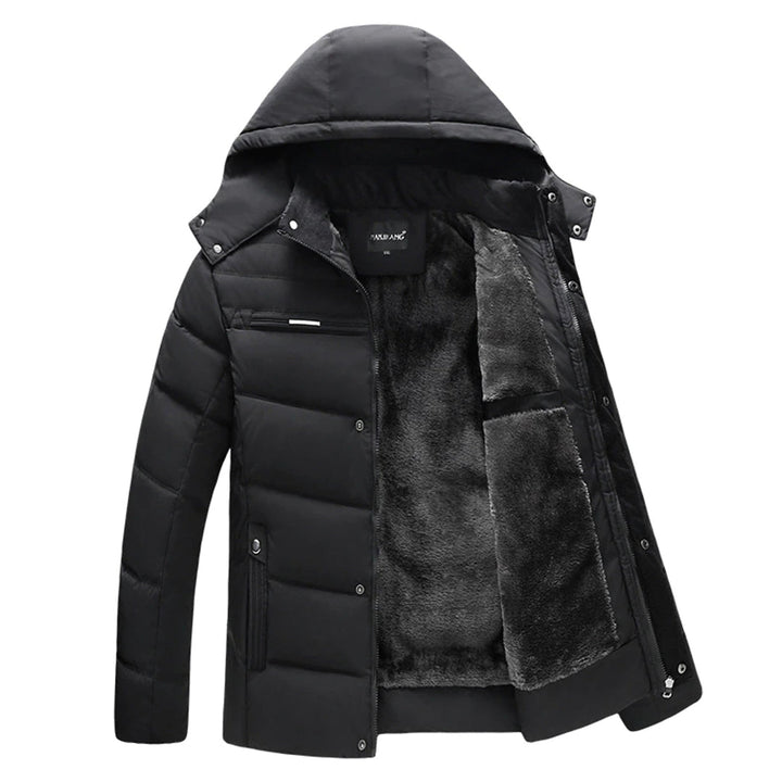 Natan | Manteau parka d'hiver pour homme avec capuche stylisée