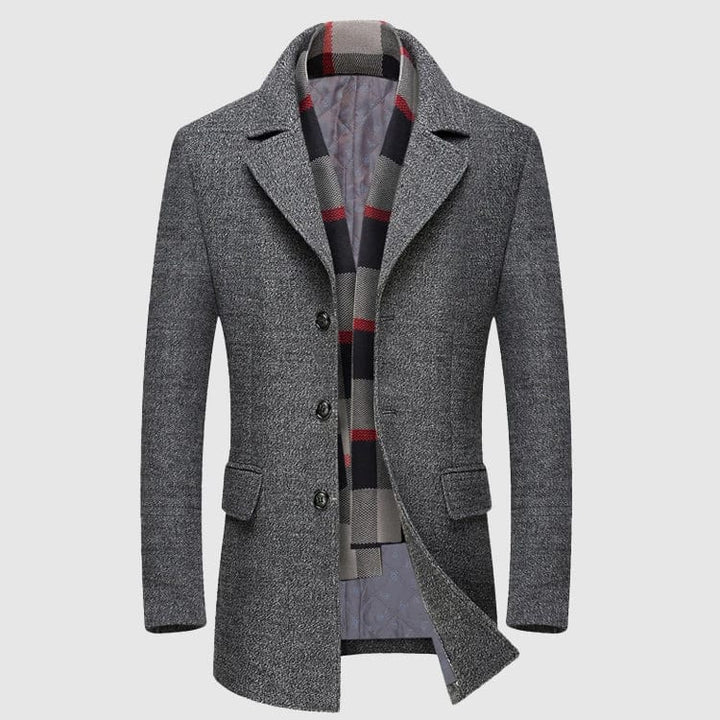 Jonathan™ - Manteau en laine raffiné