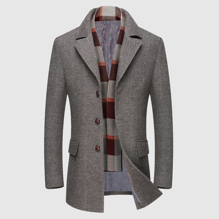 Jonathan™ - Manteau en laine raffiné
