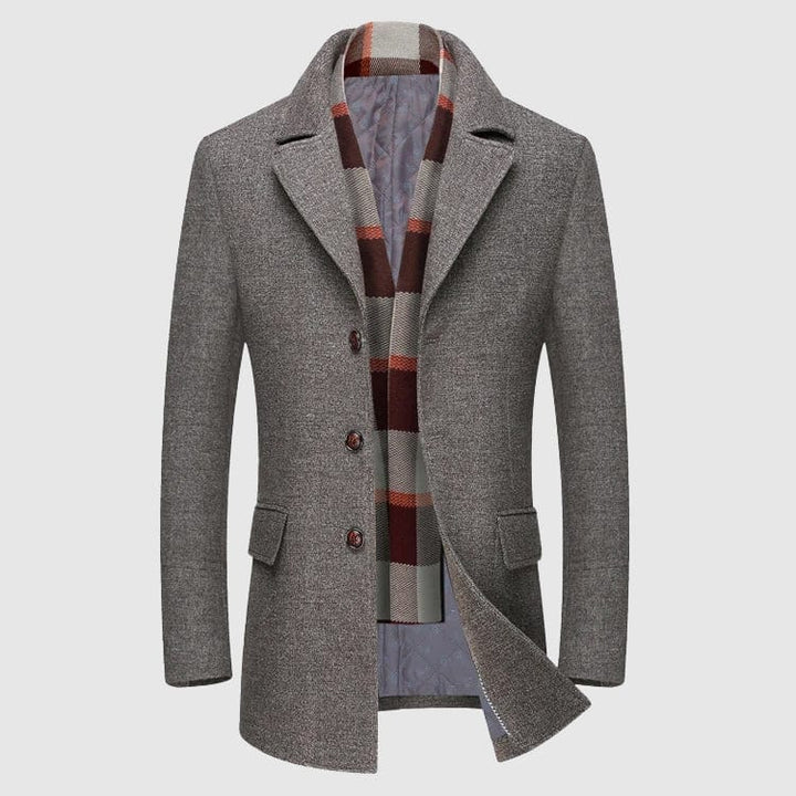 Jonathan™ - Manteau en laine raffiné
