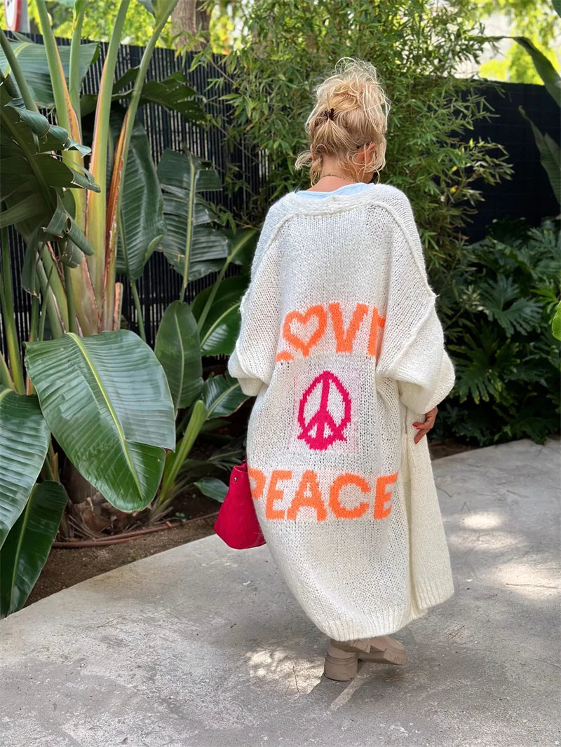 Kornelia - Gilet long stylé au design boho tendance