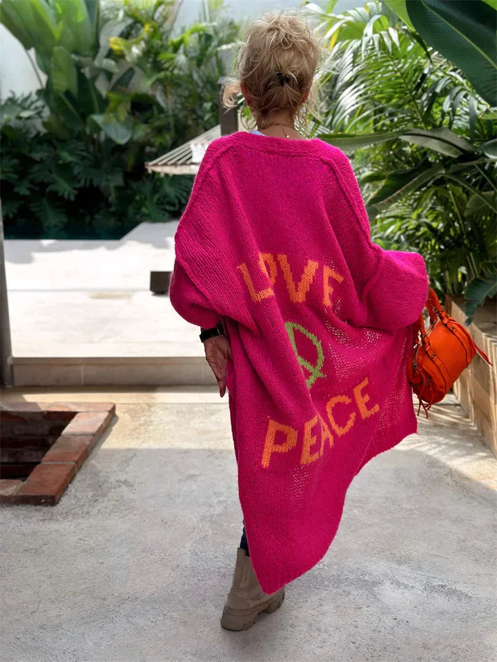 Kornelia - Gilet long stylé au design boho tendance