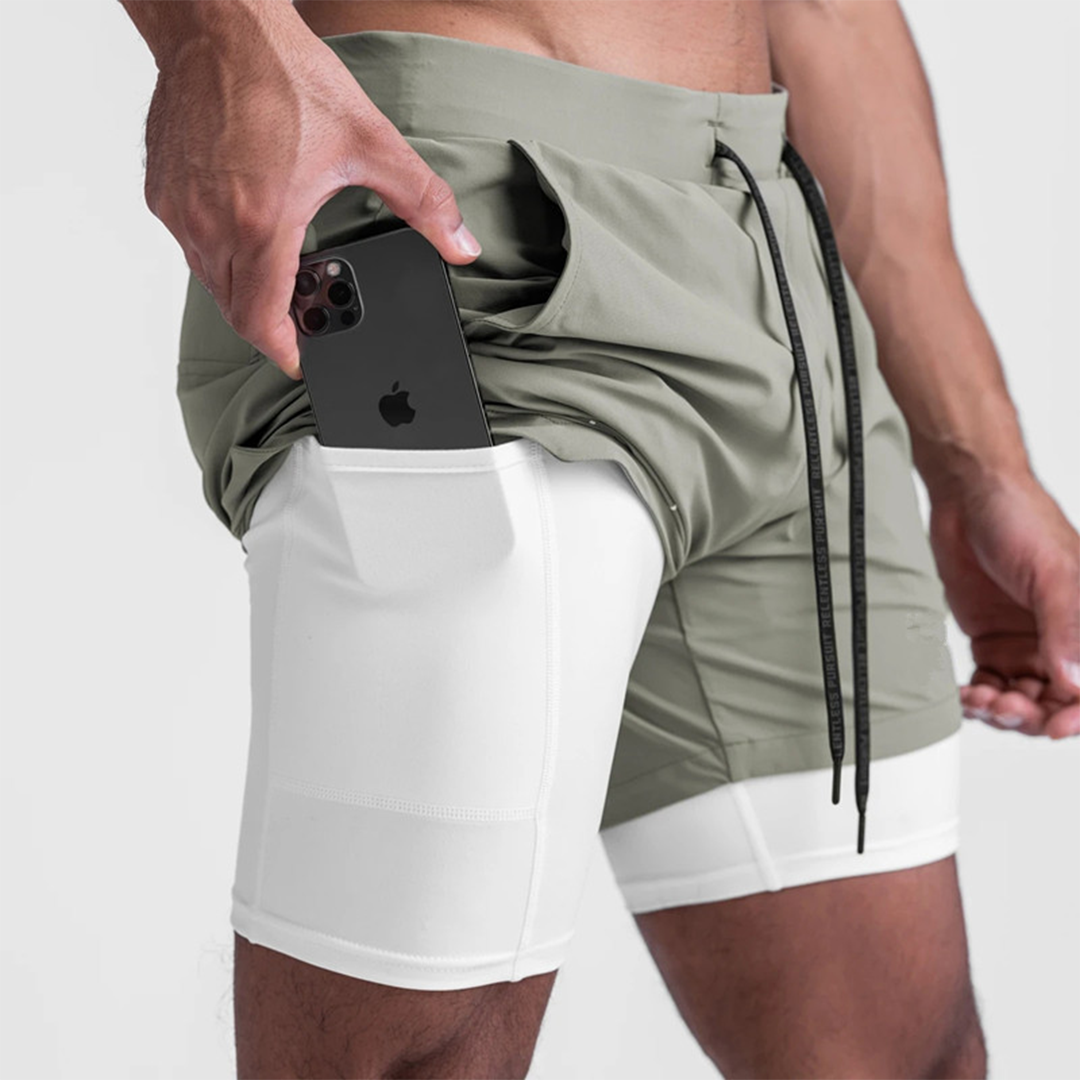 GABIN - Short de sport luxueux et confortable pour une liberté de mouvement optimale