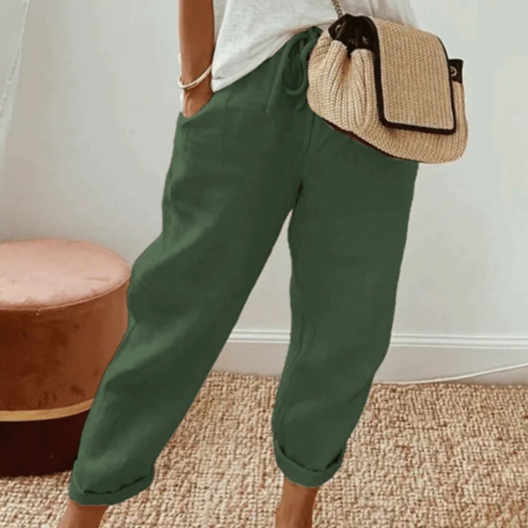 MARTINA - Pantalon élégant et confortable avec cordon de serrage facile à ajuster