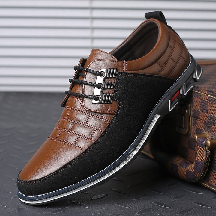 Eef | Trendy Hybrid Faux Leather Sneakers