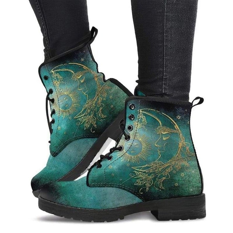 Tatum - Bottes graphiques de luxe exclusives pour les femmes soucieuses de la mode