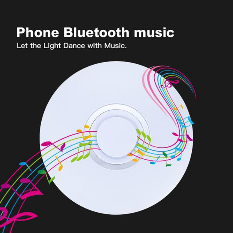 Plafonnier RGB moderne et élégant avec fonctions intelligentes