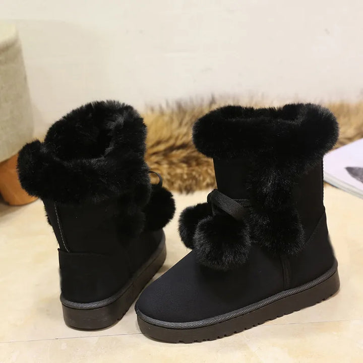 Bottes élégantes en fourrure pour femmes - Ina Fashion