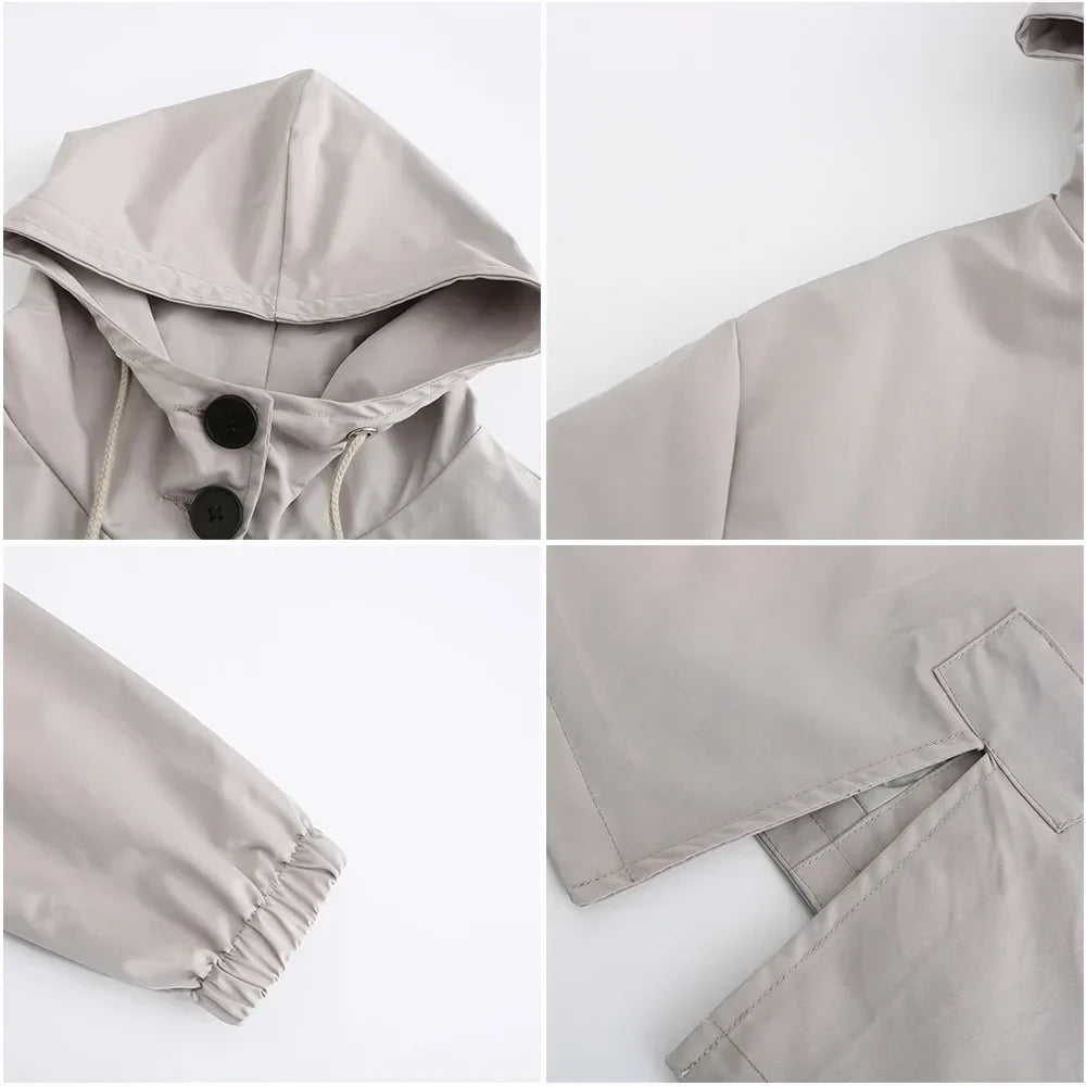Laura | Trench-coat stylé et résistant à l'eau