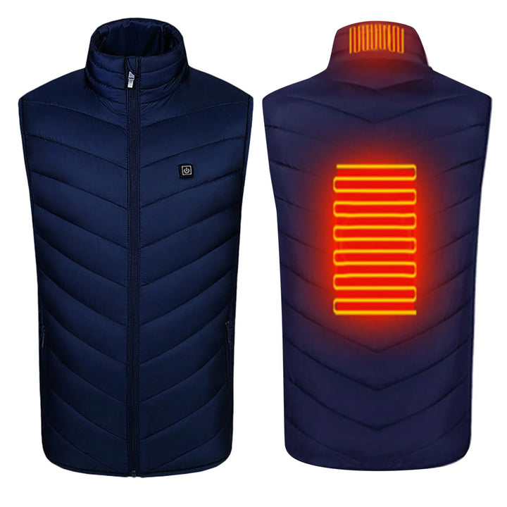 Léo™ - Gilet Chauffant Ajusté avec Doublure Polaire Confortable