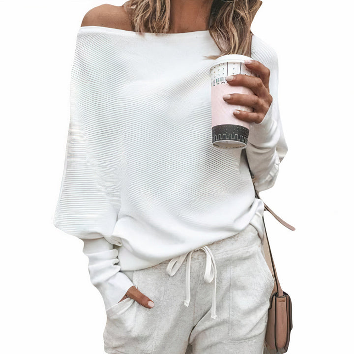 Henriette - Pull élégant pour femmes avec un design décolleté très tendance