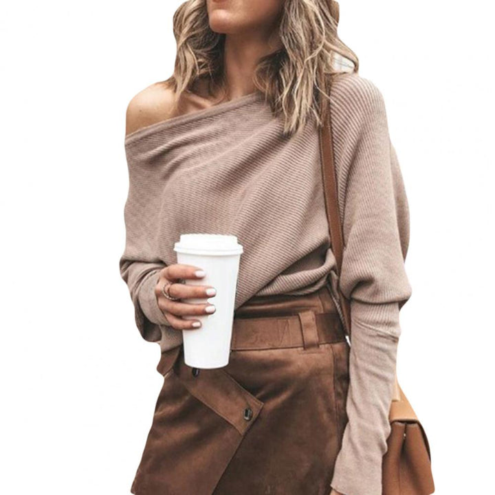 Doloresa - Élégant pull-over à épaules dénudées pour femmes